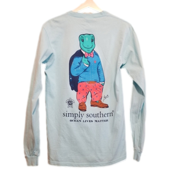 SIMPLY Southern Small Ocean Lives Matter tshirt - Picture 1 of 8